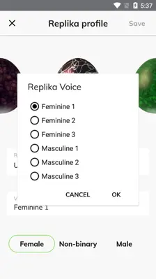 Replika android App screenshot 6